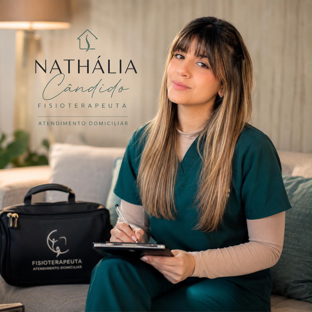 Dra. Nathália Cândido - Fisioterapeuta em atendimento humanizado